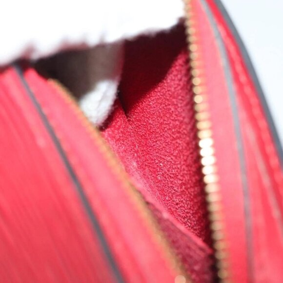 LOUIS VUITTON Epi Dauphine PM Pouch Castilian Red - Picture 14 of 15